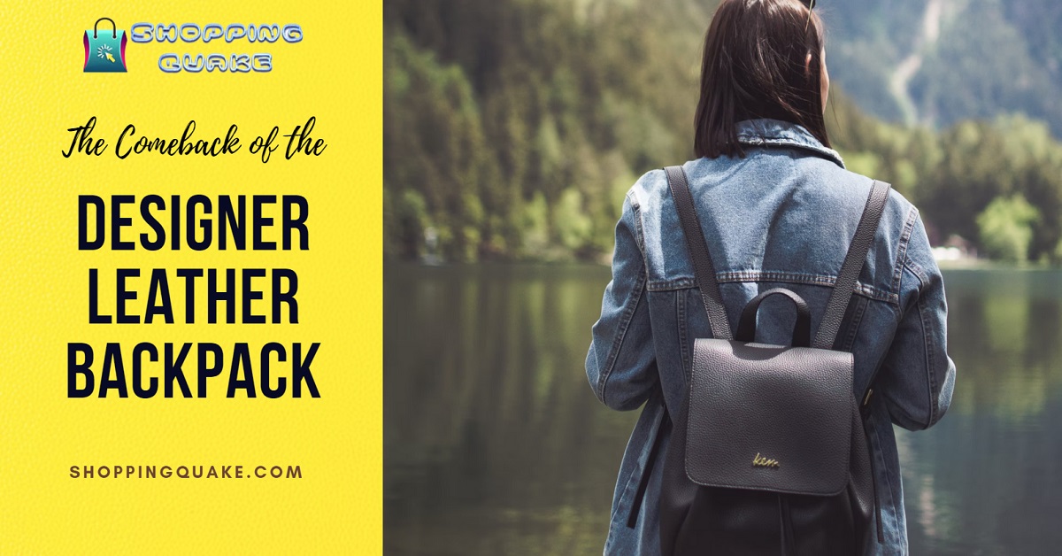 Designer Leather Backpacks